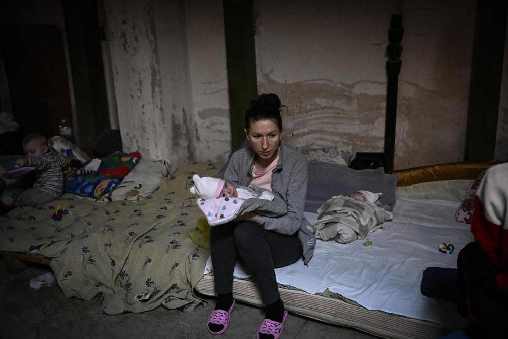 Ukraynadakı acınacaqlı vəziyyət(DƏHŞƏTLİ FOTOLAR)